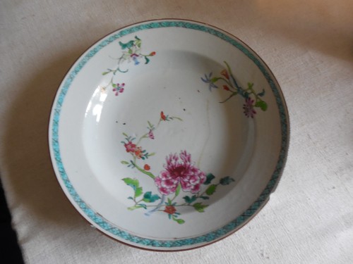 Assiette porcelaine la - en, de